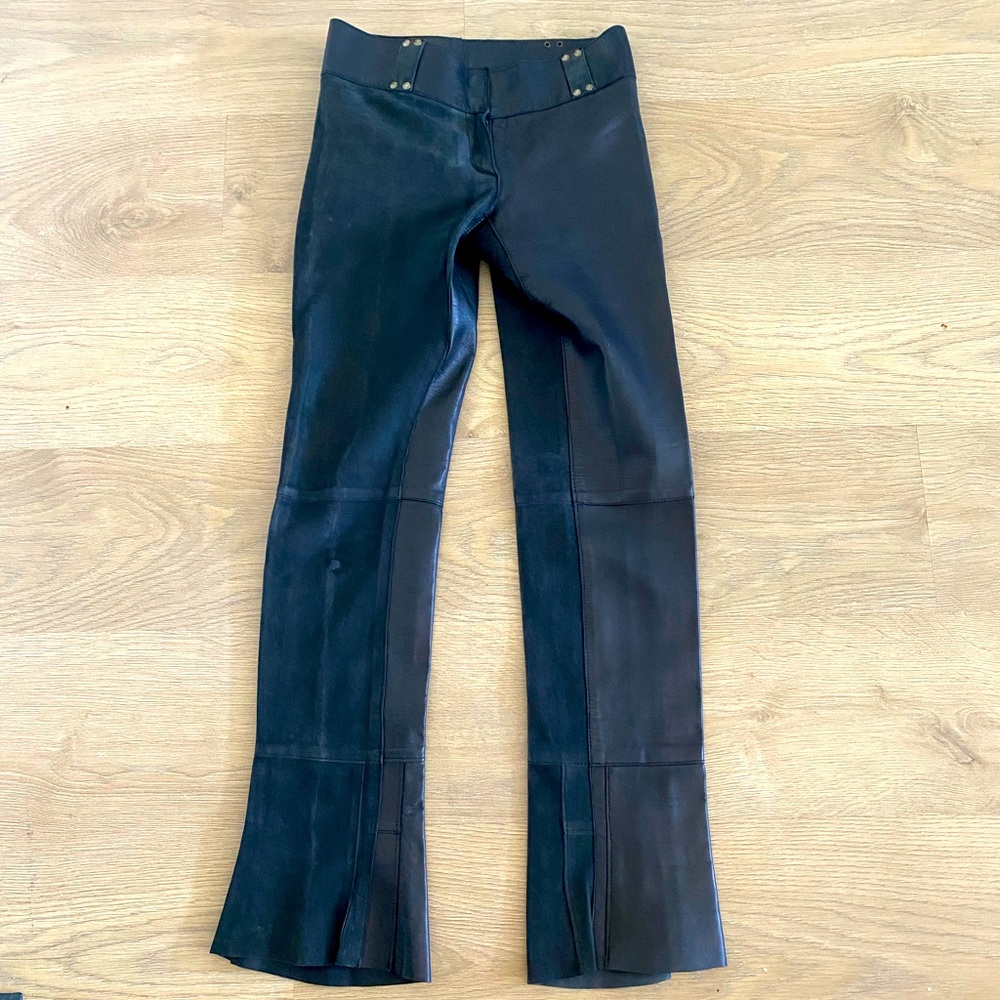 Vintage Dolce & Gabbana leather pants